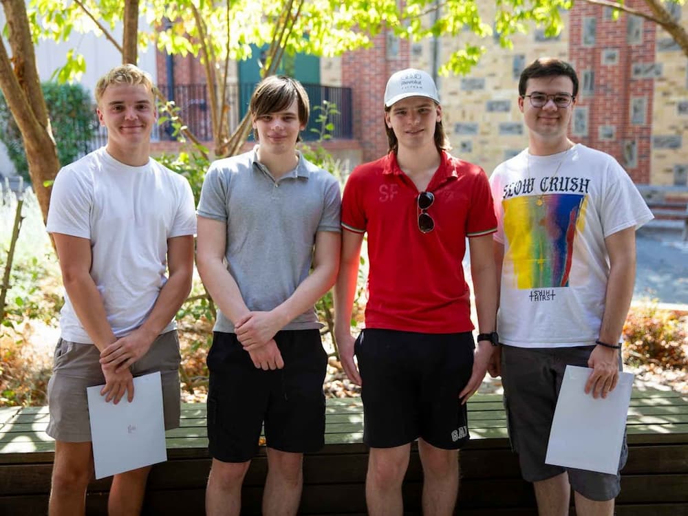 Taunton School students celebrate exceptional A-Level and BTEC results
